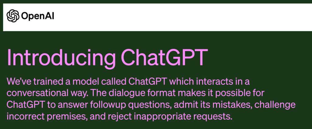 ChatGPT is Powerful Conversational AI.
